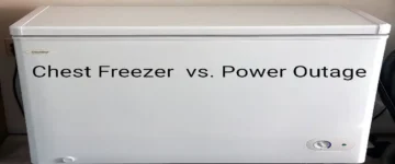 Generator for chest freezer during power outage