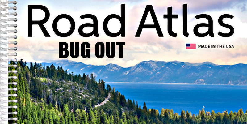Road Atlas for Bug Out