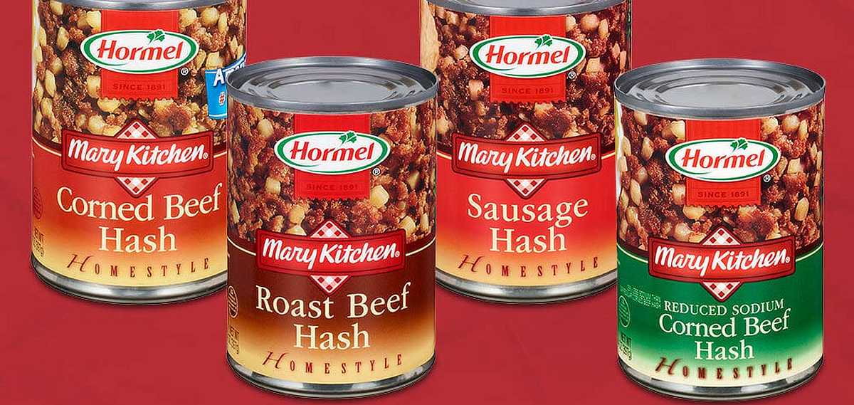 Hormel canned hash is among the highest-calorie canned foods