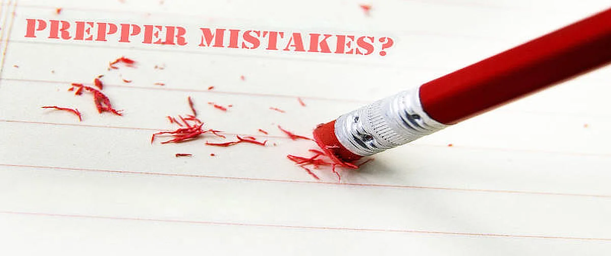 Prepping mistakes to avoid