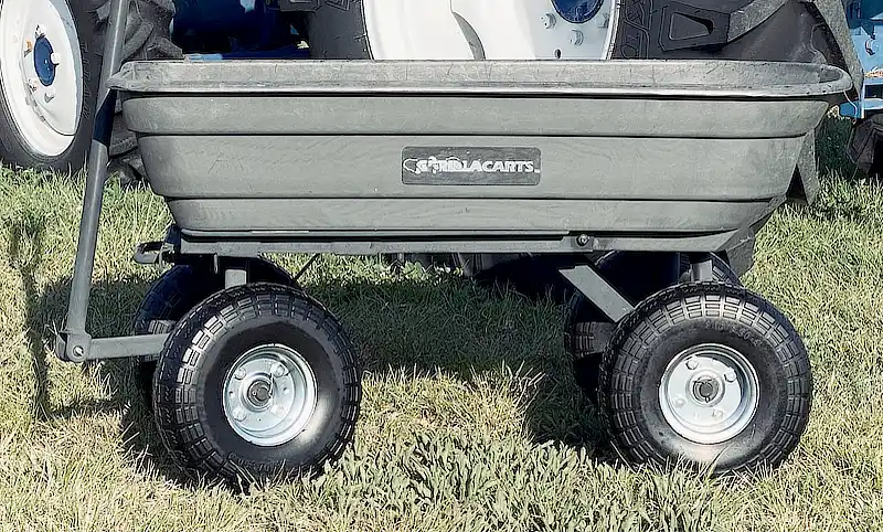 solid tire replacement for gorilla cart