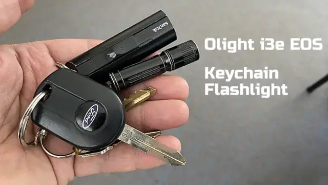 Olight i3e-eos is the best keychain flashlight