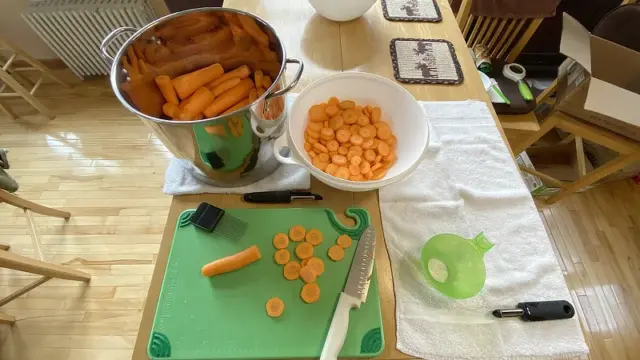 processing carrots for pressure canning