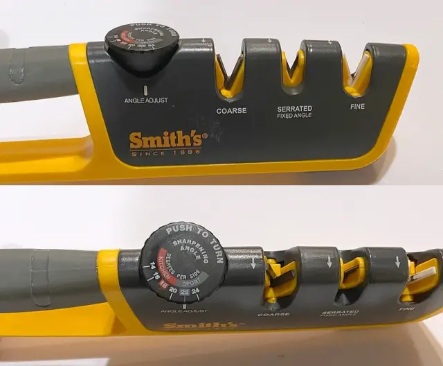 Smith's Adjustable Angle Pull-Through Knife Sharpener