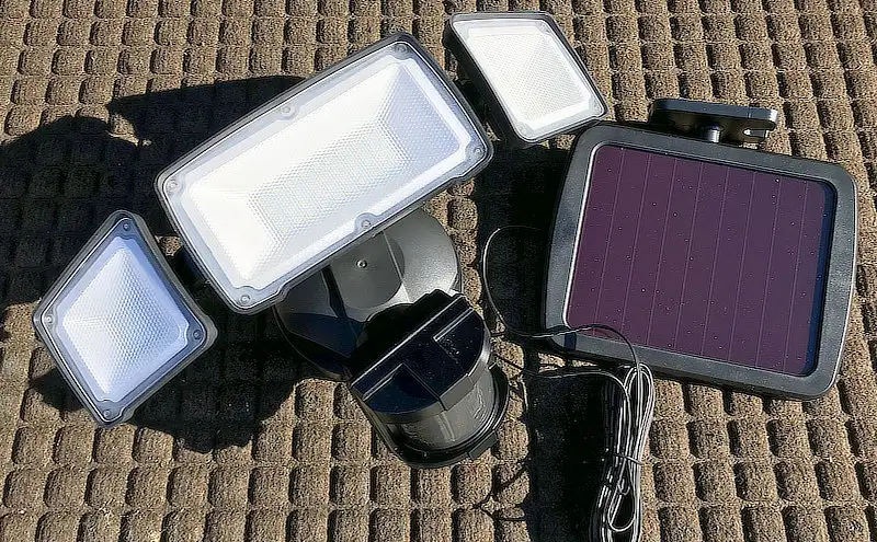 Best solar motion outdoor security light