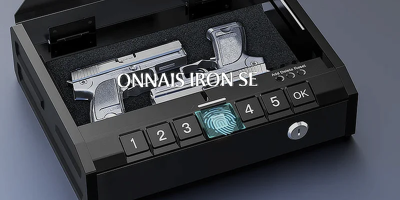 ONNAIS biometric handgun safe