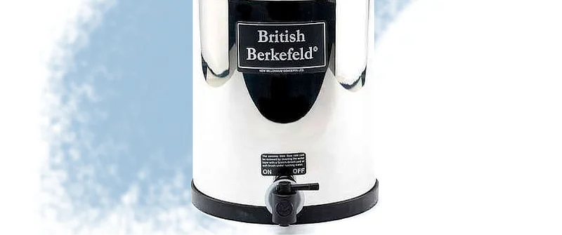 British Berkefeld water filter system