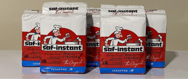 one pound bags of saf instant dry yeast